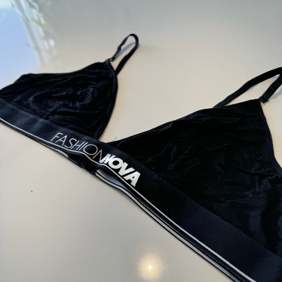 🛍️4 for 20$ / Fashion Nova Bralette / Black / 1X - Picture 3 of 7